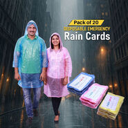 Pack Of 20 Disposable Emergency Rain Cards (DRC1)